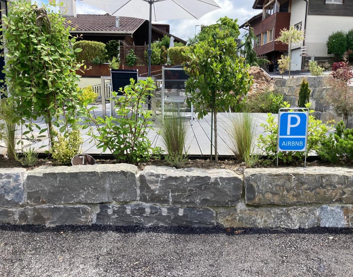 Moderne Unterkunft Mit Panoramablick Auf Thunersee Krattigen Εξωτερικό φωτογραφία