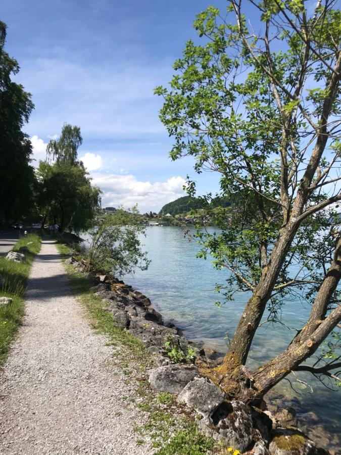 Moderne Unterkunft Mit Panoramablick Auf Thunersee Krattigen Εξωτερικό φωτογραφία